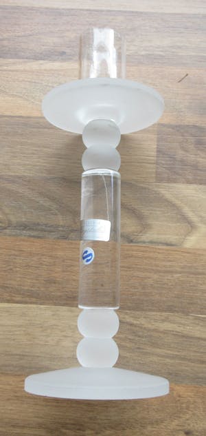 Niet of onleesbaar gesigneerd - Crystalex design kristallen kandelaar kopen? Bied vanaf 10!