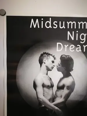 Erwin Olaf - Twee mannen. Poster Introdans. EENMALIGE AANBIEDING kopen? Bied vanaf 79!