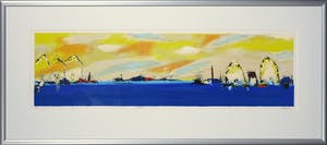 Herman Kuijpers - Zeefdruk, Drograti - Ingelijst (Groot) kopen? Bied vanaf 1!