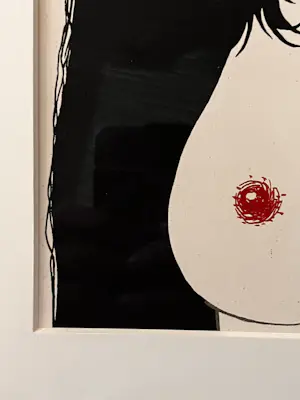 Felix Labisse - "Les Promesses d'un Visage" Kleurenlitho uit de reeks "Les Fleurs du mal" 1975 kaufen? Bieten Sie von 189!