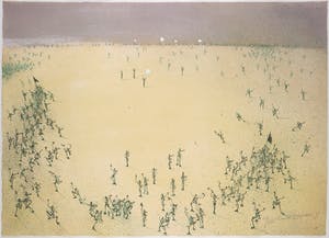 Ronald Tolman - Kleurenets, Theater mundi II - Ingelijst kopen? Bied vanaf 150!