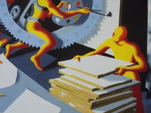 Mark Kostabi - Modern Times kopen? Bied vanaf 25!