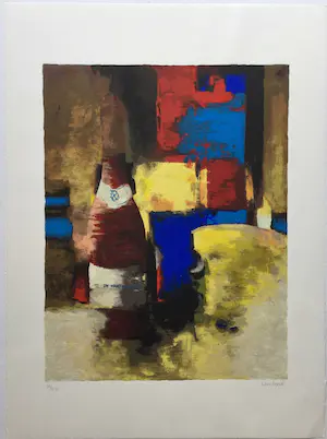 Hans Vanhorck - In Vino Veritas | kleuren zeefdruk kopen? Bied vanaf 59!