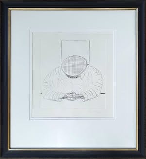 Roger Raveel - Ets: Wegdoezelen in de kosmos -Nieuwe lijst kopen? Bied vanaf 620!