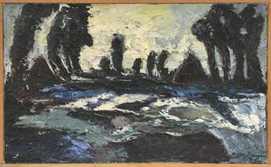 Berry Brugman - Olieverf op doek, Landschap - Ingelijst kopen? Bied vanaf 100!