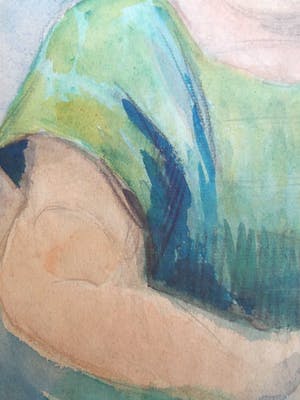 Niet of onleesbaar gesigneerd - Portret van een meisje kopen? Bied vanaf 10!