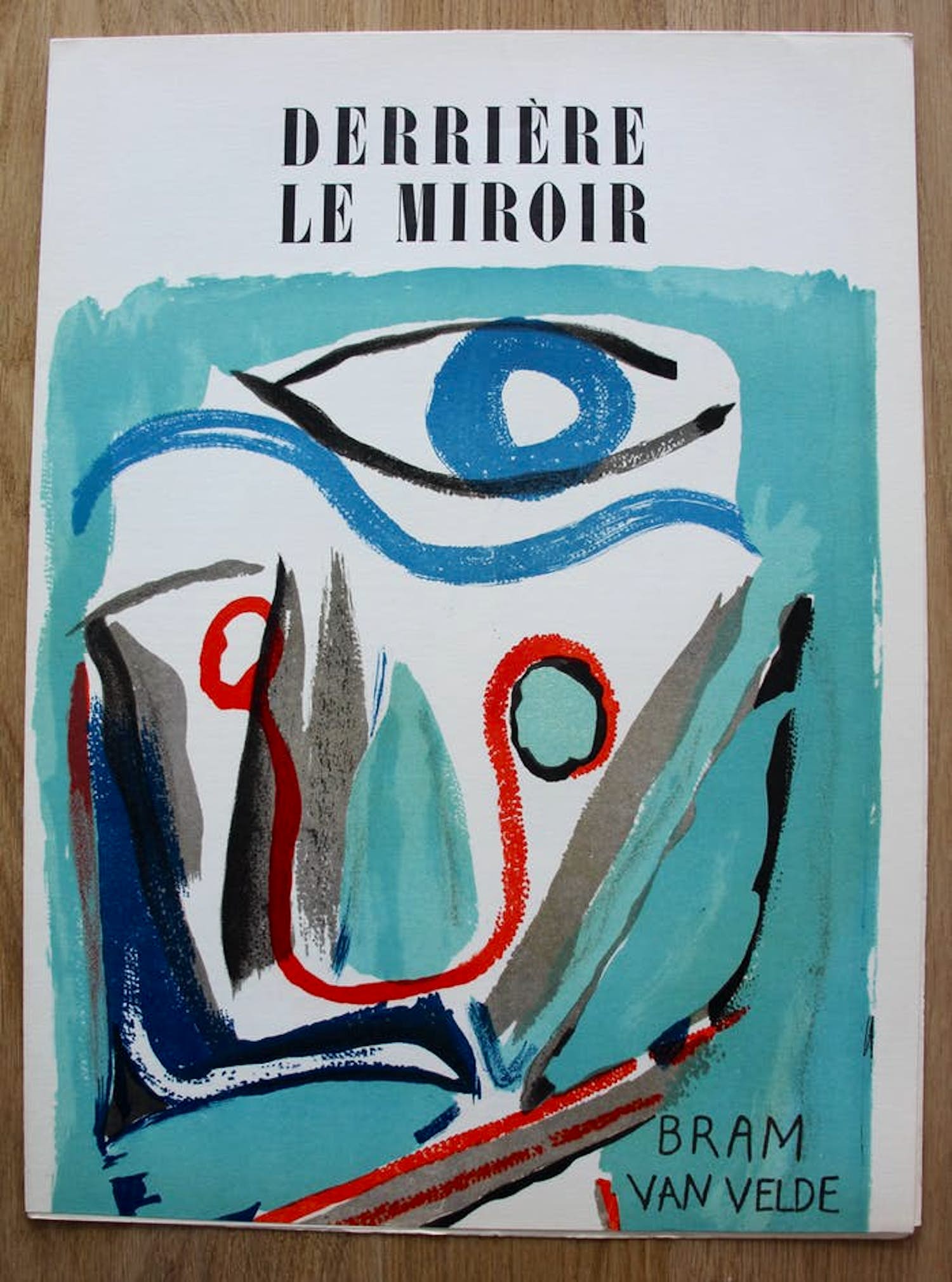 Bram van Velde - Derriere Le Miroir - 1952, nummer: 43 kopen? Bied vanaf 99!