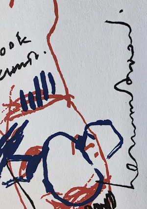 Herman Brood - Kookkunst - zeefdruk - EA kopen? Bied vanaf 60!