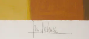 Ton Schulten - Zeefdruk, Landschap met bomen - Ingelijst (Groot) kopen? Bied vanaf 450!