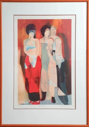 Hans van den Berg - Bordeaux | 70x100 cm kopen? Bied vanaf 55!