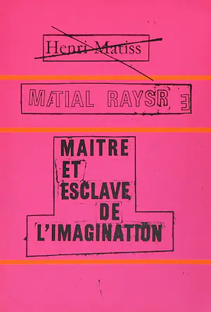 Martial Raysse - Tentoonstellingscatalogus 'Martial Raysse' kopen? Bied vanaf 1!