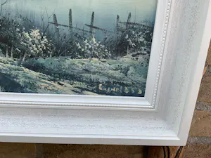 Clara Davis Inness - Winterlandschap. kopen? Bied vanaf 35!