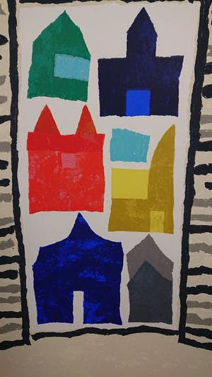 Harrie Gerritz - Fraai en kleurrijk werk van de hand van Harrie Gerritz. kopen? Bied vanaf 90!