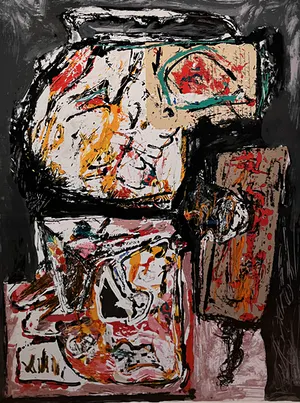 Jacques Doucet - zonder titel met lijst! kopen? Bied vanaf 265!