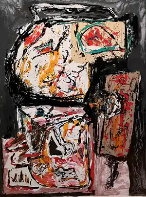 Jacques Doucet - zonder titel met lijst! verkocht voor € 265!