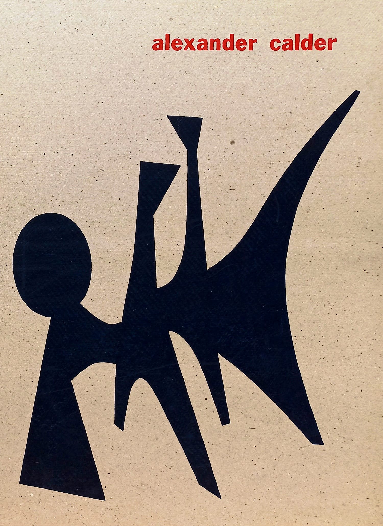 Willem Sandberg - Alexander Calder, zeefdruk verkocht voor € 75!