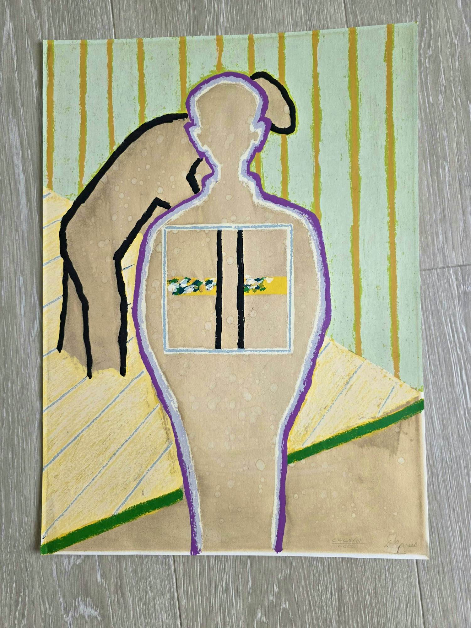 Roger Raveel - Vader en zoon verkocht voor € 900!