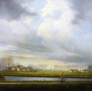 Albert Temming - Langs de Kromme Rijn -voorjaar 1983- kopen? Bied vanaf 150!