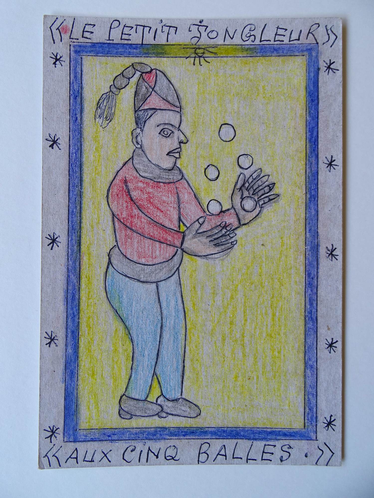 Frédéric Bruly Bouabré - Jongleur verkocht voor € 95!