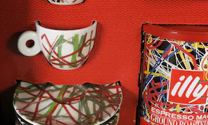 James Rosenquist - voor Illy - Italian Riviera Cups - Porselein kopen? Bied vanaf 1!