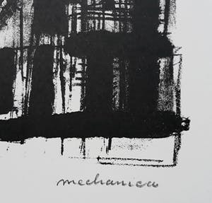 Wim Motz - Mechanica, litho kopen? Bied vanaf 65!