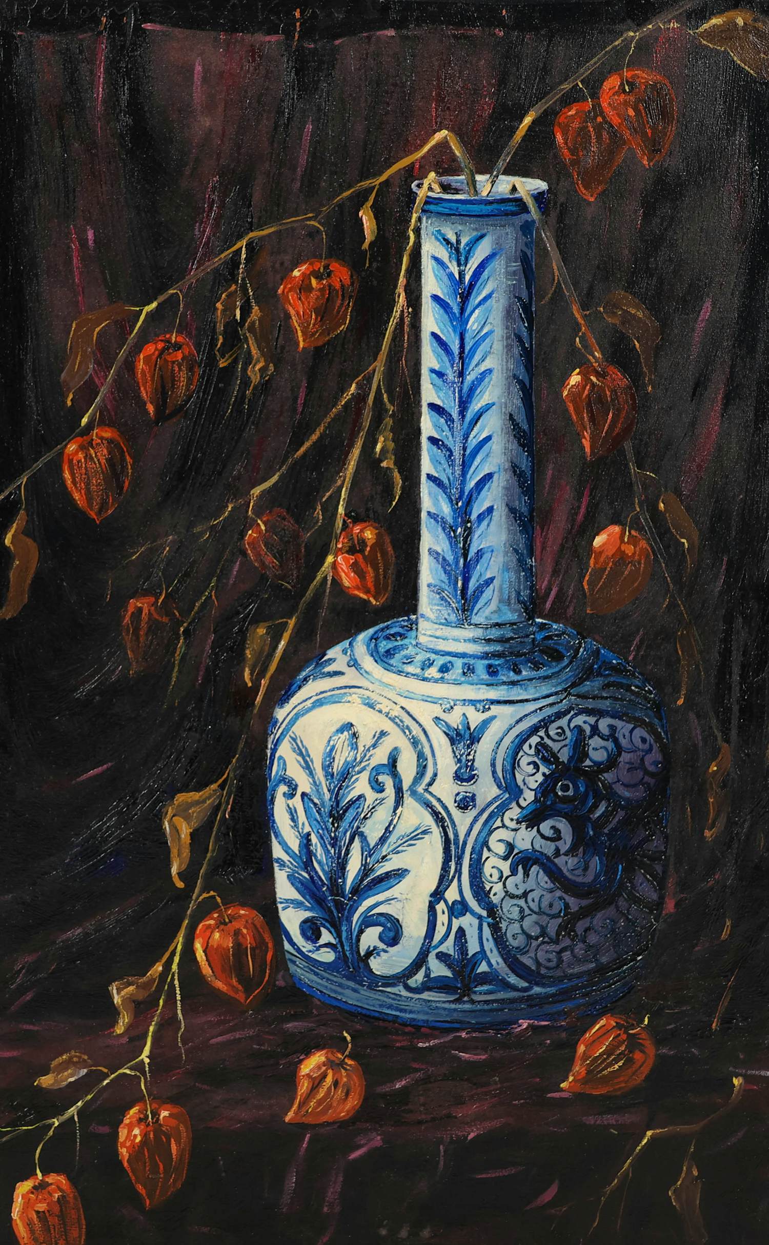 Peter van den Braken - Delftsblauwe vaas kopen? Bied vanaf 200!