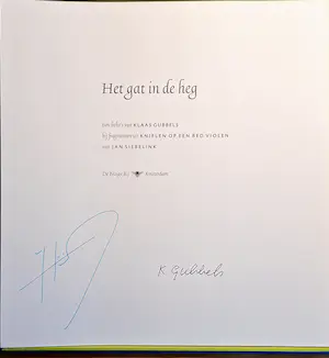 Klaas Gubbels - Het Gat in de Heg kopen? Bied vanaf 750!