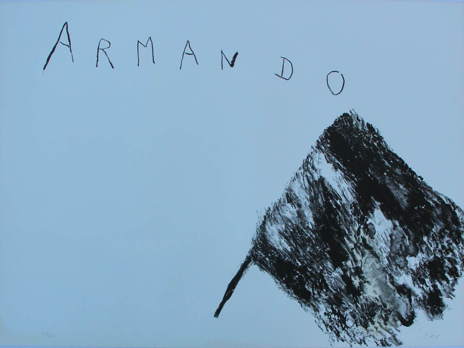 Armando - litho: der Flag - 1986 kopen? Bied vanaf 399!