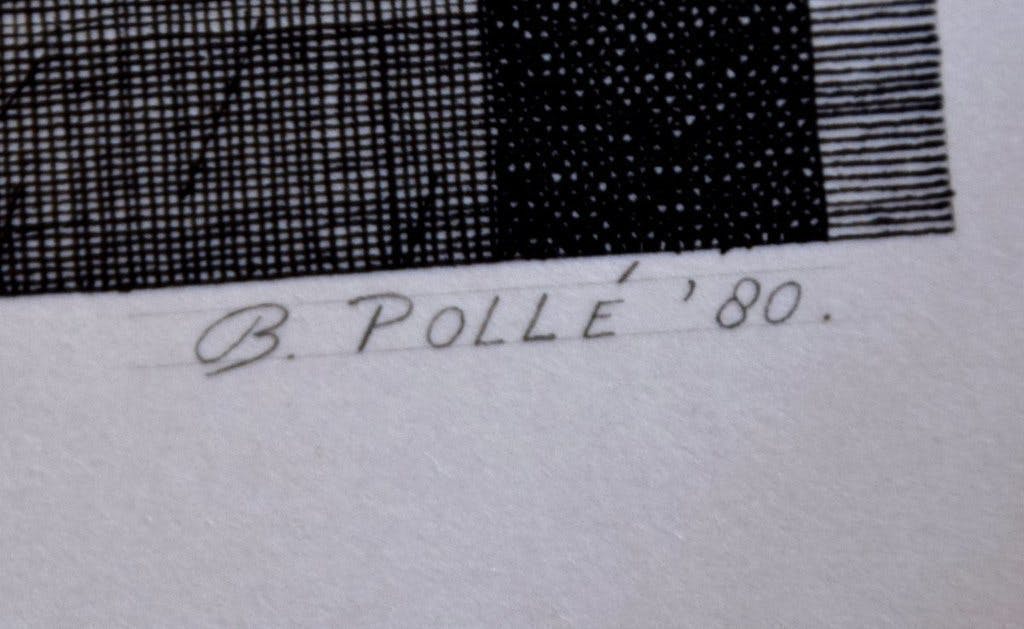 Ben Pollé - Inkt op papier - We zien wel - gesigneerd r.o. - BKR Rotterdam kopen? Bied vanaf 1!