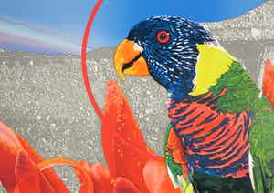 Michael Jay Knigin - Zeefdruk, Finest Hope verkocht voor € 35!