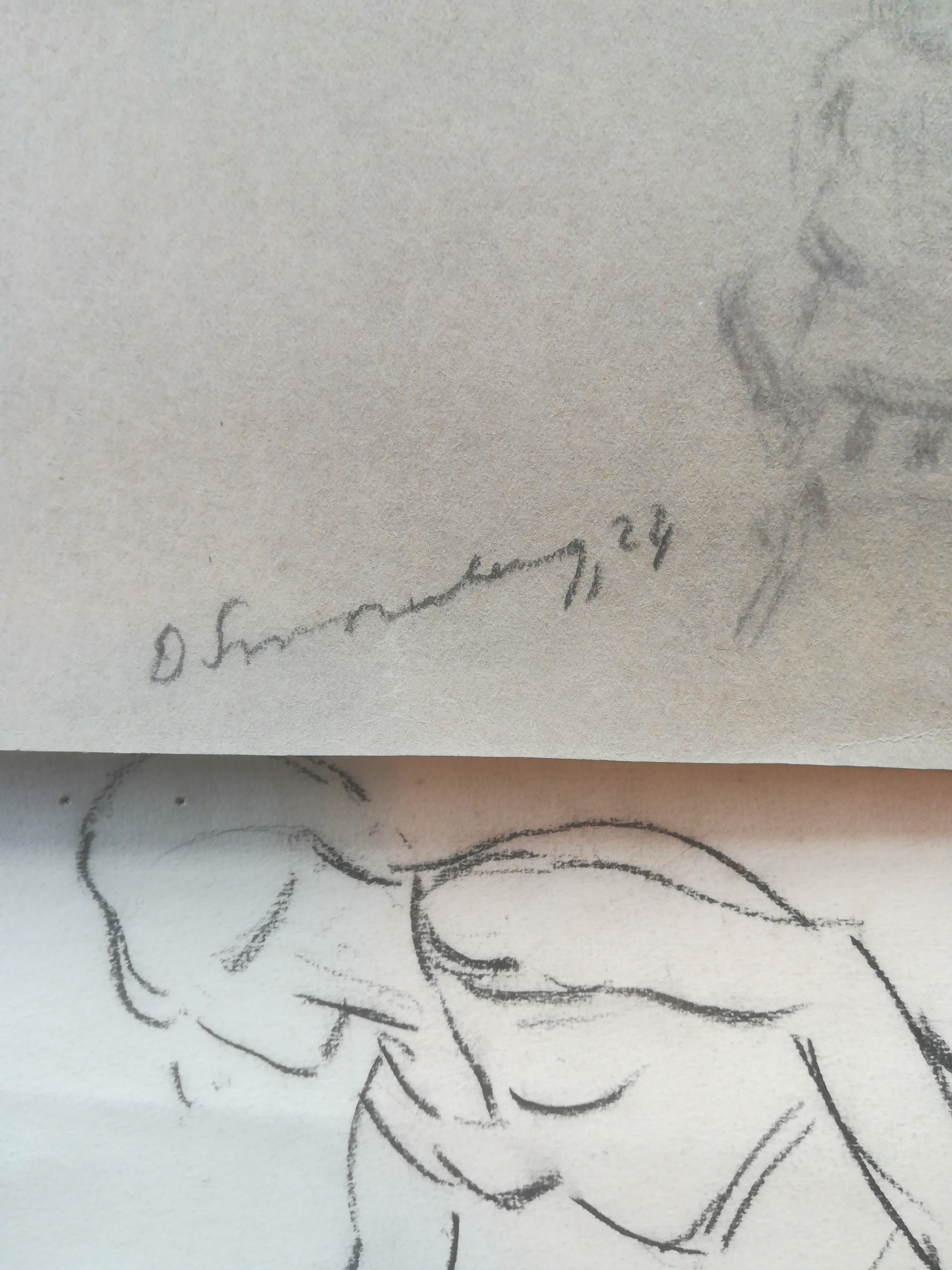 Dirk Smorenberg - 4 gesigneerde tekeningen, diverse formaten kopen? Bied vanaf 1!