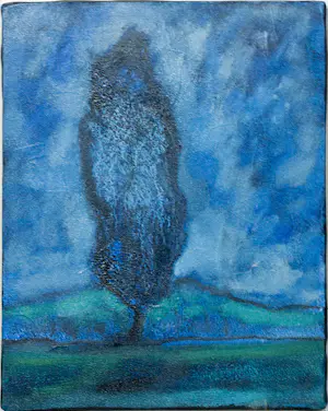 Janus Nuiten - Olieverf op doek, Zonder titel - Ingelijst kaufen? Bieten Sie von 50!