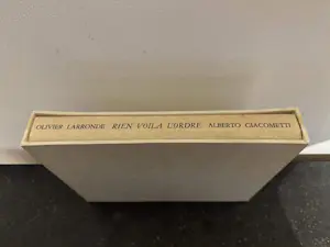 Alberto Giacometti - Rien voilà l'ordre - gesigneerd kopen? Bied vanaf 990!