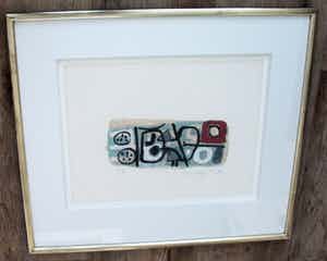 Corneille - Ingelijste litho verkocht voor € 150!