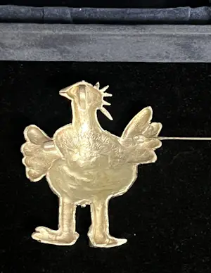 Corneille - L'oiseau habite les songes zilveren hanger broche, handgesigneerd, 1991 kopen? Bied vanaf 800!