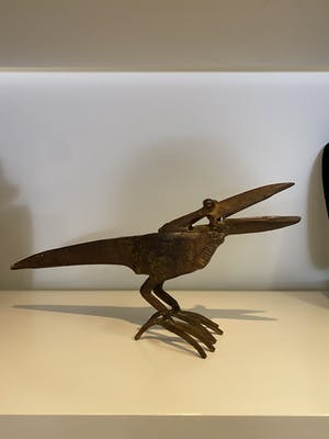 Georg Wittwer - Bronzen vogel kopen? Bied vanaf 180!