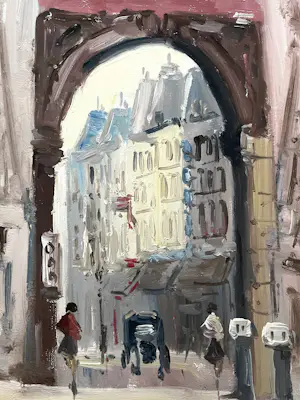 Jan Kelderman - Rue Saint Denis Parijs kopen? Bied vanaf 115!