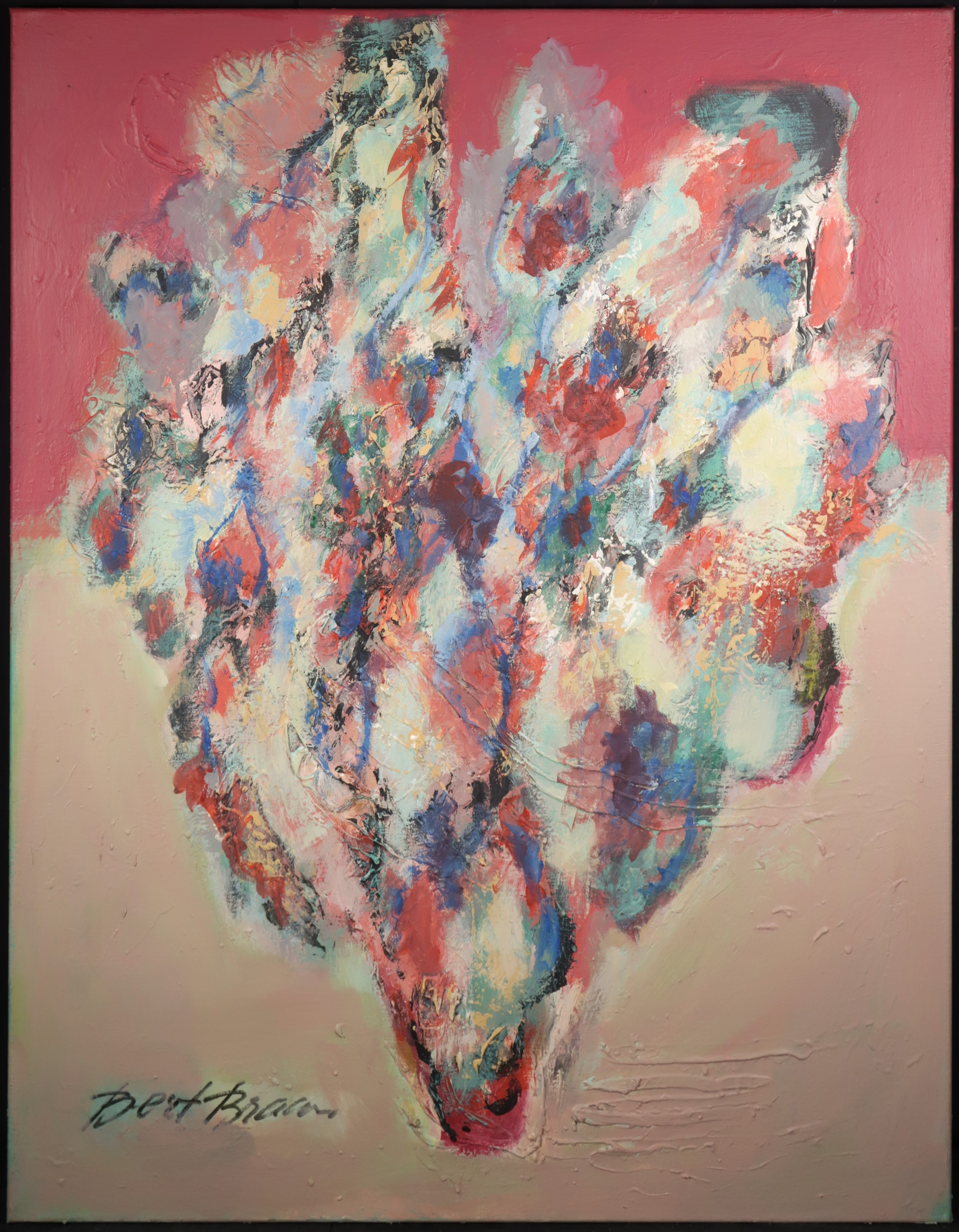 Bert Braam - Acryl op doek, Plantaardig kopen? Bied vanaf 150!