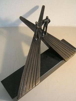 Corry Ammerlaan - Op Scheiding van Wegen - bronzen versie - inclusief certificaat kopen? Bied vanaf 125!