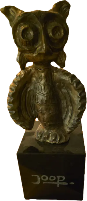 Joop van der Wal - Bronzen uiltje kaufen? Bieten Sie von 150!