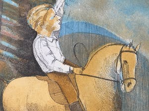 Aat Verhoog - jongen op paard kopen? Bied vanaf 5!