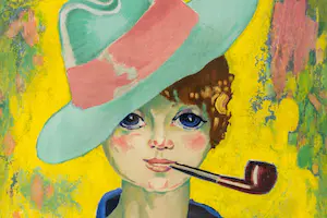 Kees van Dongen - Jean-Marie with a pipe kopen? Bied vanaf 250!