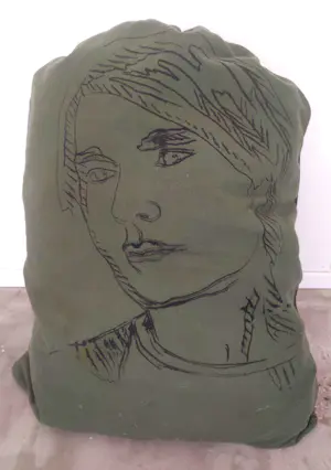 Andy Warhol - (naar) - zeefdruk op plunjezak kaufen? Bieten Sie von 1!