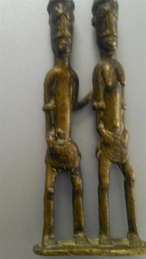 Brons (Onbekend) - West Afrika man en vrouw kopen? Bied vanaf 29!