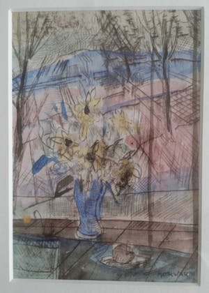 Matthieu Wiegman - Stilleven. Bloemen in vaas. kopen? Bied vanaf 79!