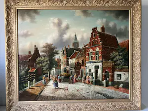 Jan Beekhout - Stadsgezicht kopen? Bied vanaf 300!