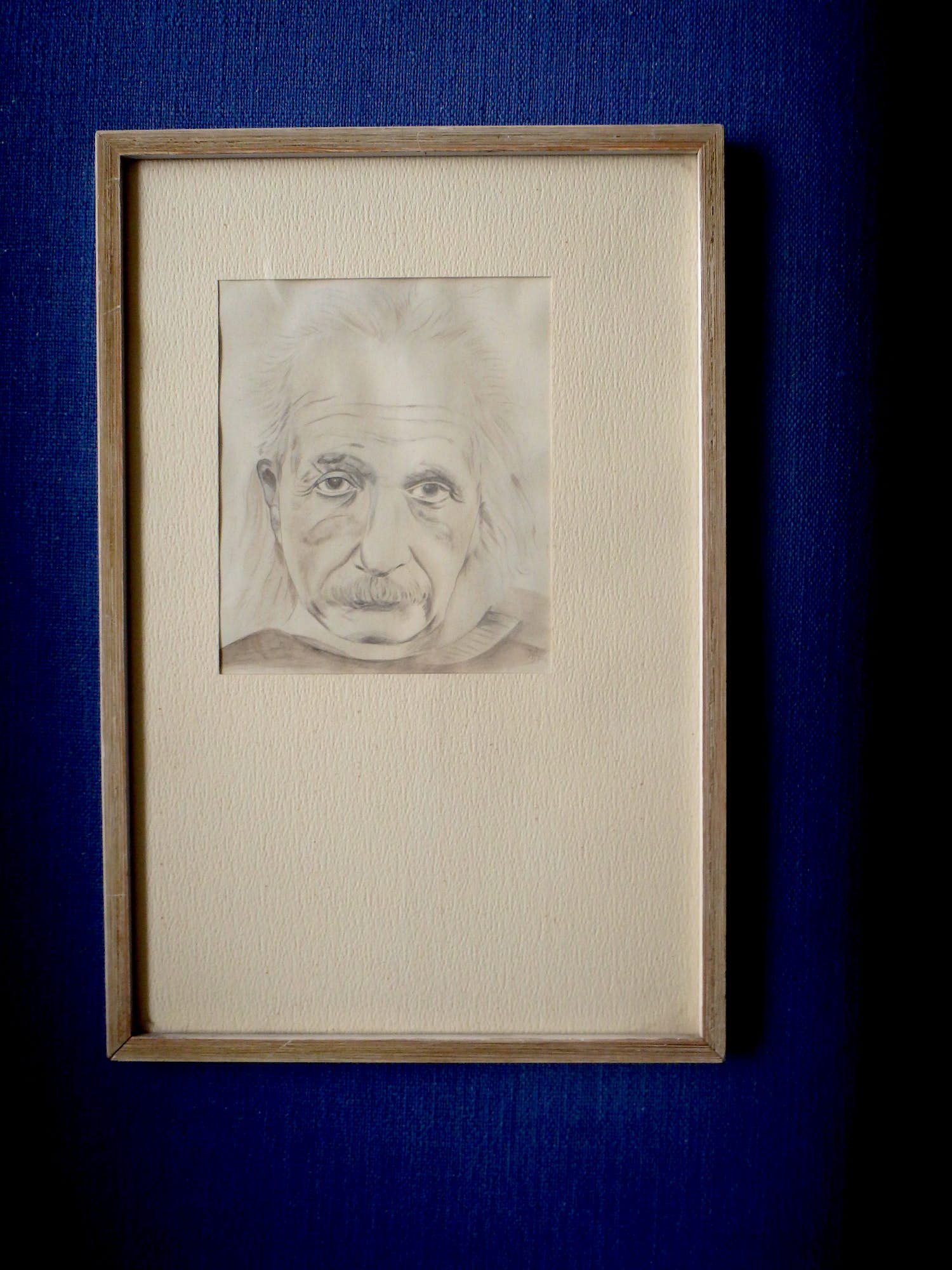 Niet of onleesbaar gesigneerd - Mansportret - Albert Einstein kopen? Bied vanaf 1!