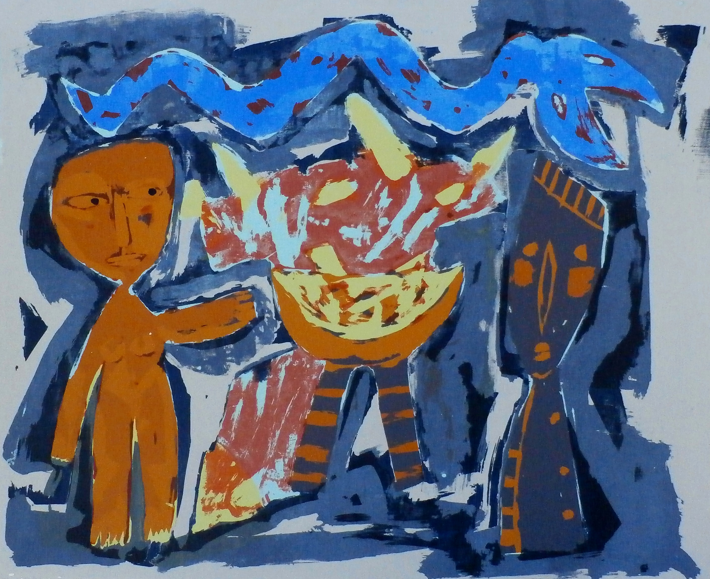 John Lie a Fo - Zeefdruk: Rite - 1989 verkocht voor € 45!