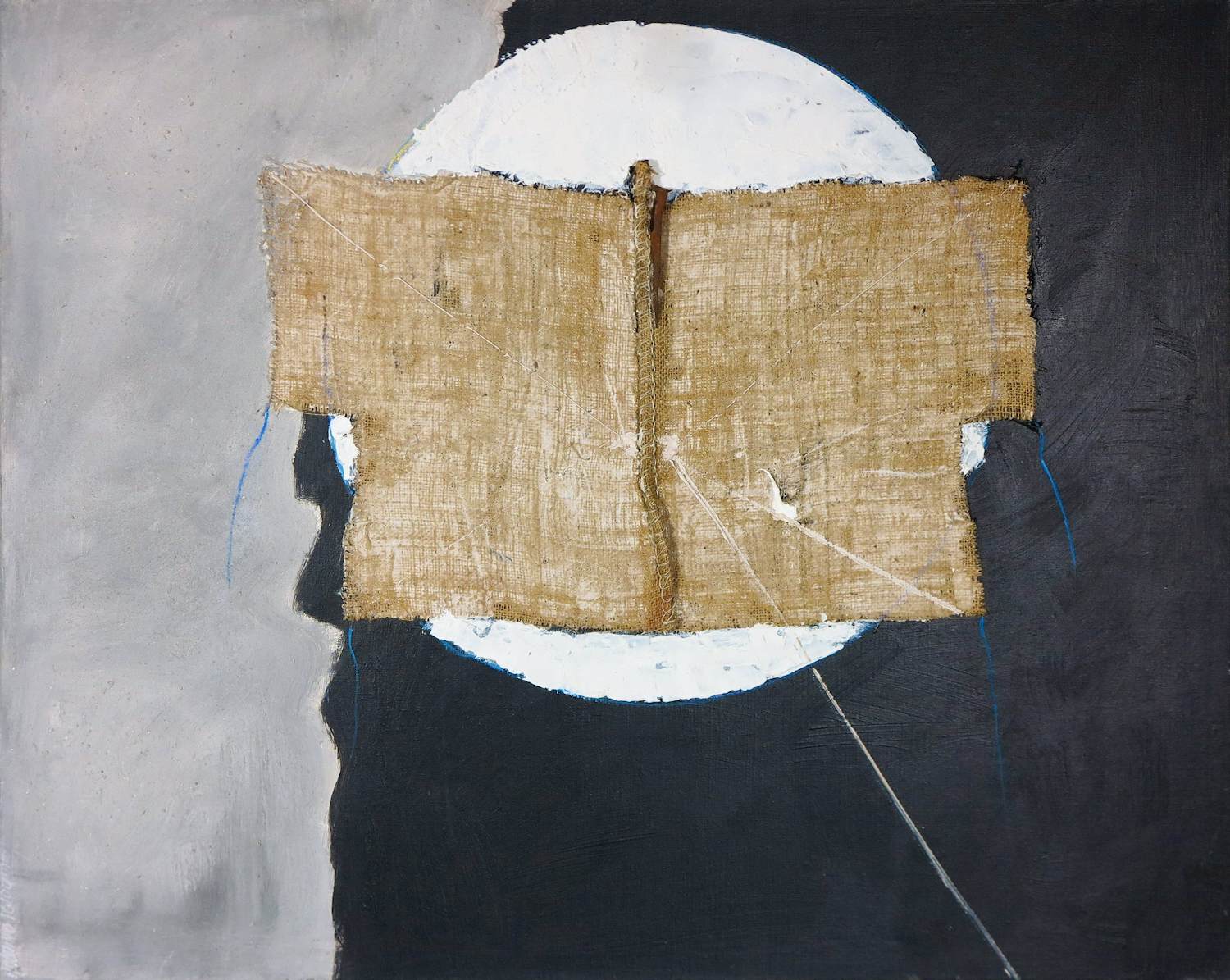 Antonio Poioumen - Gemengde techniek op doek, Zonder titel kopen? Bied vanaf 150!