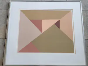 André Heurtaux - Geometrisch abstract. kopen? Bied vanaf 85!